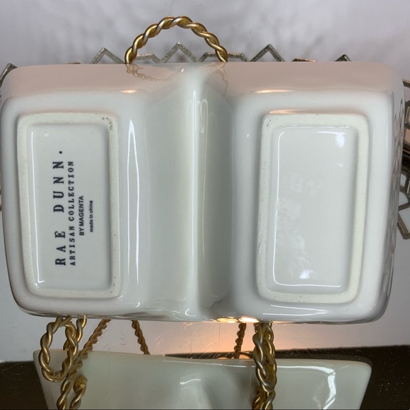 Rae Dunn Divided Dish Bowl Serving #M045 - Picture 4 of 5